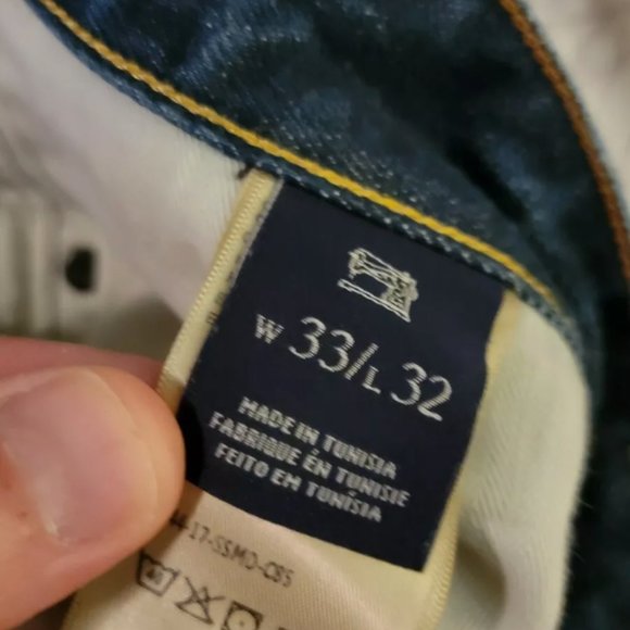 SCOTCH & SODA DEAN Men W33/L32 Relaxed Patched Distressed Jeans 22577 - Picture 3 of 6